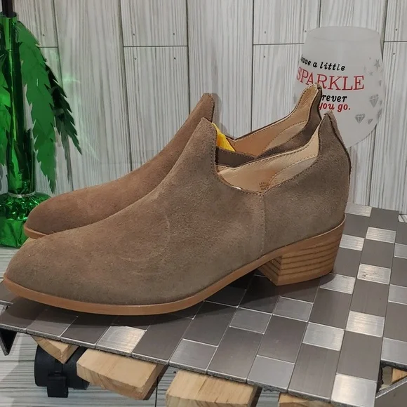 Pure navy  leather‎  ankle boots - Picture 4 of 9